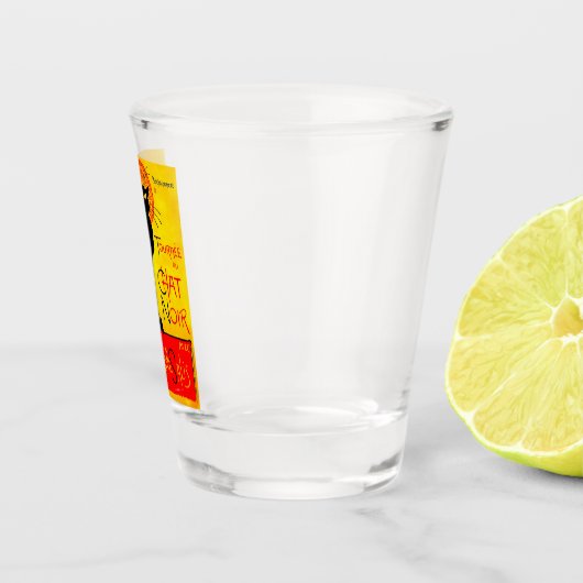 Le Chat Noir  Shot Glas (Rechts)