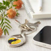 Le Chat Noir Sleutelhanger (Zijkant)