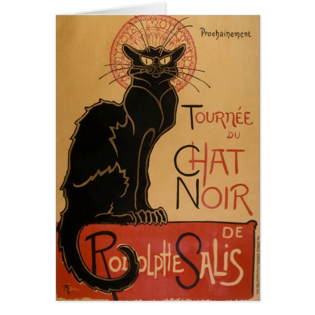 Le chat Noir - Steinlen (Voorkant)