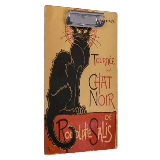 Le chat Noir - Steinlen Klembord (Rechts)