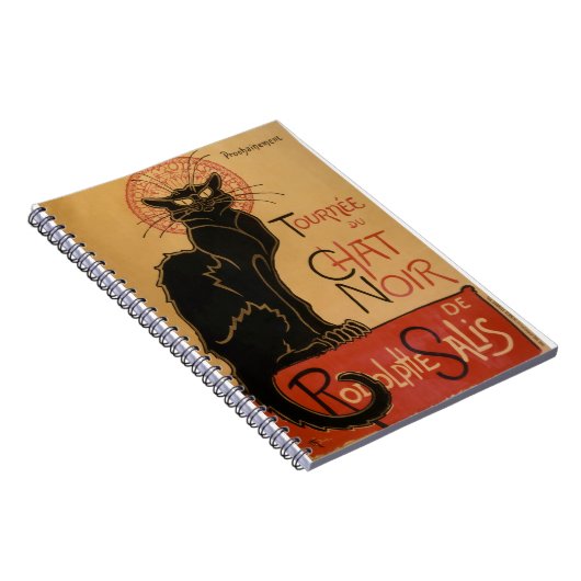 Le chat Noir - Steinlen Notitieboek (Rechterzijde)