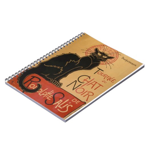 Le chat Noir - Steinlen Notitieboek (Linkerzijde)