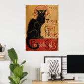 Le chat Noir - Steinlen Poster (Thuiskantoor)