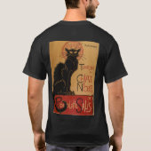 Le chat Noir - Steinlen T-shirt (Achterkant)