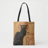 Le chat Noir - Steinlen Tote Bag (Voorkant)