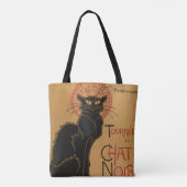 Le chat Noir - Steinlen Tote Bag (Achterkant)
