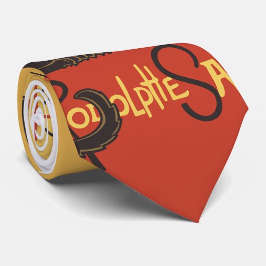 Le Chat Noir Stropdas (Opgerold)