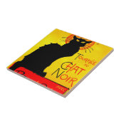 Le Chat Noir Tegeltje (Zijkant)