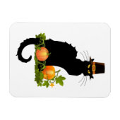 Le Chat Noir Thanksgiving and Pilgrim Turkey Magneet (Horizontaal)