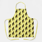 Le Chat Noir Thanksgiving and Pilgrim Turkey Schort (Voorkant)