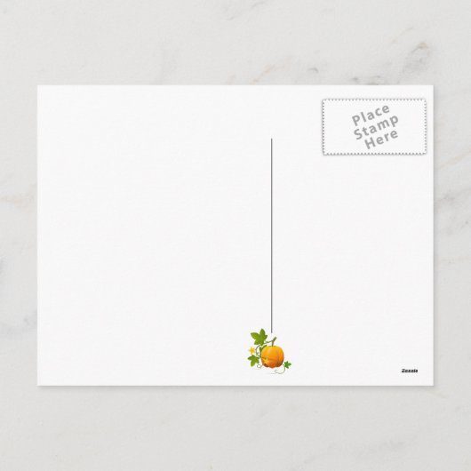 Le Chat Noir Thanksgiving en pelgrim Turkije Feestdagenkaart (Achterkant)