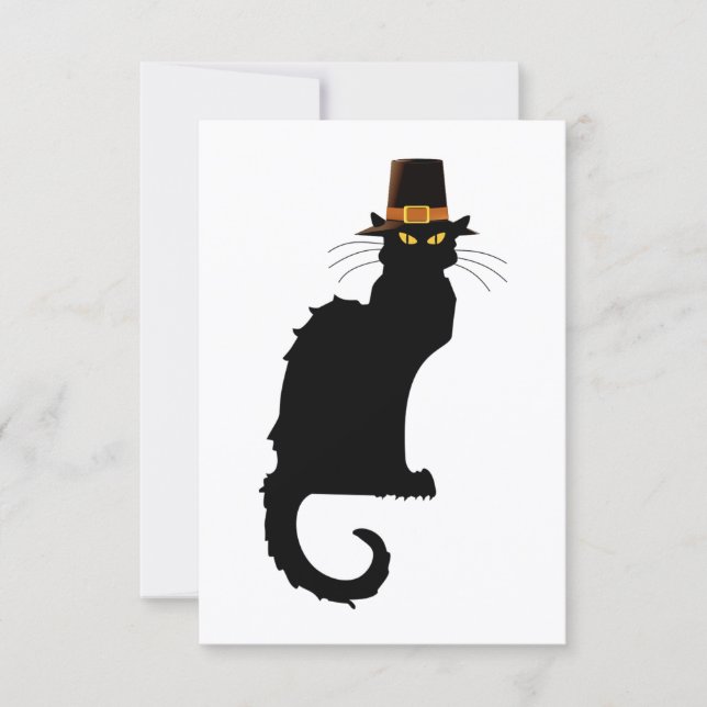 Le Chat Noir Thanksgiving Pilgrim Pet (Voorkant)
