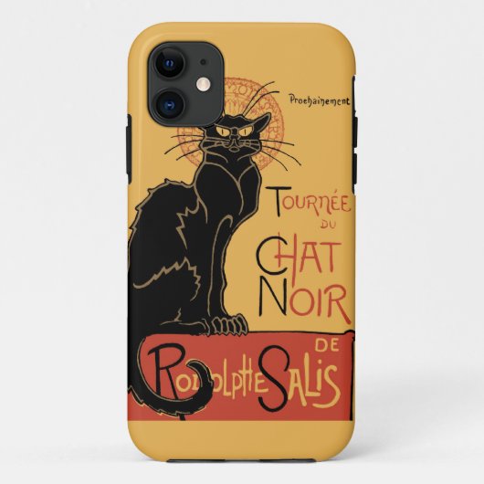 Le Chat Noir Theophile Steinlen Case-Mate iPhone Case (Achterkant)
