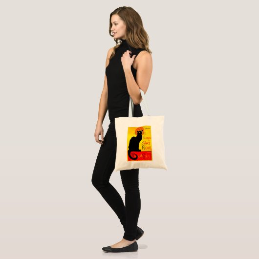 Le Chat Noir  Tote Bag (Voorkant (model))