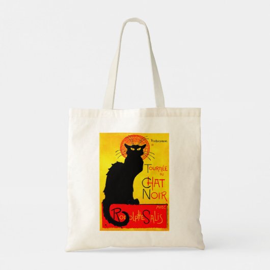 Le Chat Noir  Tote Bag (Achterkant)