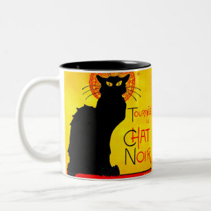 Le Chat Noir  Tweekleurige Koffiemok