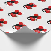 Le Chat Noir Valentijnsdag Cadeaupapier (Hoek)