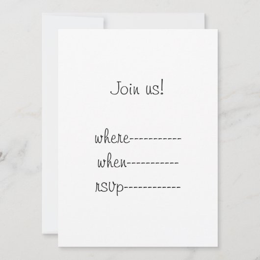 Le Chat Noir Valentijnsdag Kaart (Achterkant)