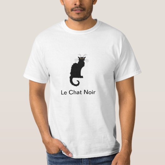 Le Chat Noir Value T-Shirt - Grootte L (Voorkant)