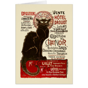 Le Chat Noir, Vente Hôtel Drouot