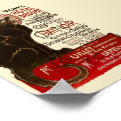 Le Chat Noir, Vente Hôtel Drouot Fine Art Poster (Hoek)