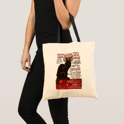 Le Chat Noir, Vente Hôtel Drouot Fine Art Tote Bag (Voorkant (product))