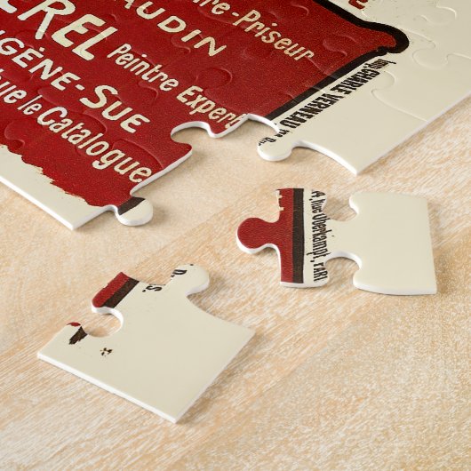 Le Chat Noir, Vente Hôtel Drouot Legpuzzel (Zijkant)