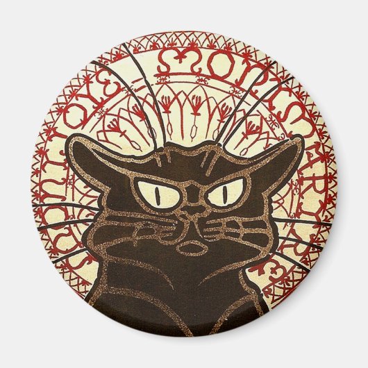 Le Chat Noir, Vente Hôtel Drouot Magneet (Voorkant)