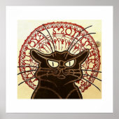 Le Chat Noir, Vente Hôtel Drouot Poster (Voorkant)