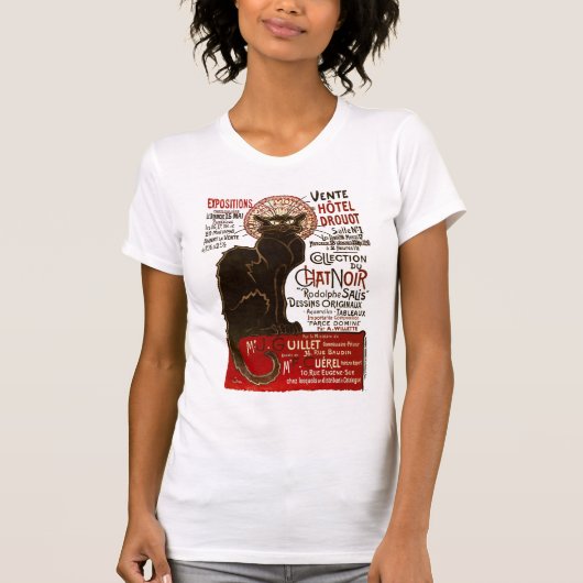 Le Chat Noir, Vente Hôtel Drouot T-shirt (Voorkant)