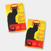 Le Chat Noir Vintage Badge (Voor- en achterkant)