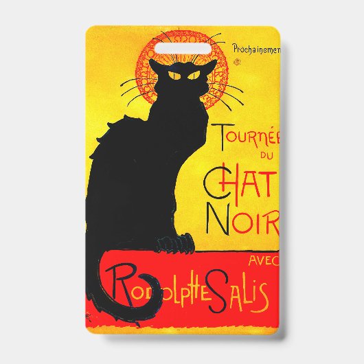 Le Chat Noir Vintage Badge (Voorzijde)