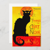 Le Chat Noir Vintage Kaart (Voorkant / Achterkant)