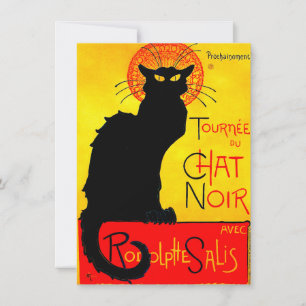 Le Chat Noir Vintage Kaart