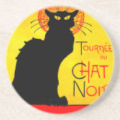 Le Chat Noir Zandsteen Onderzetter (Voorkant)