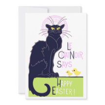 Le Chat Noir zegt Gelukkig Pasen