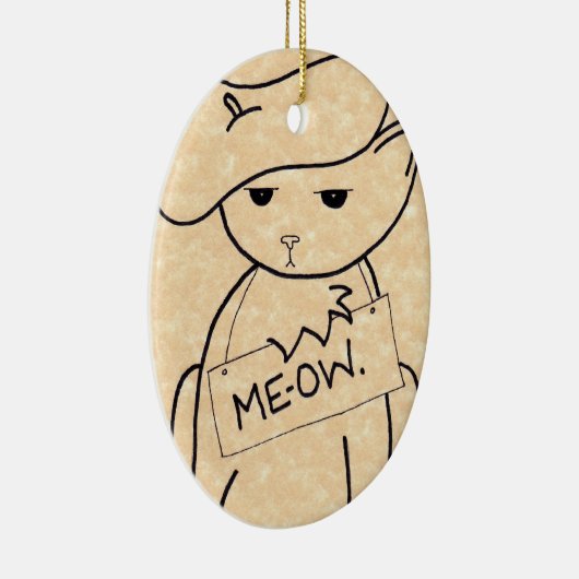 Le Chat Ornament (Rechts)