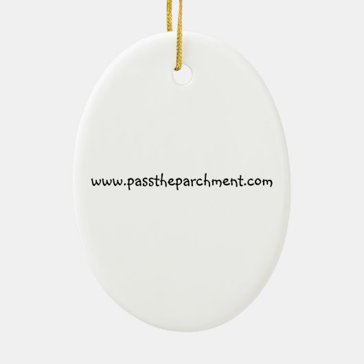 Le Chat Ornament (Achterkant)