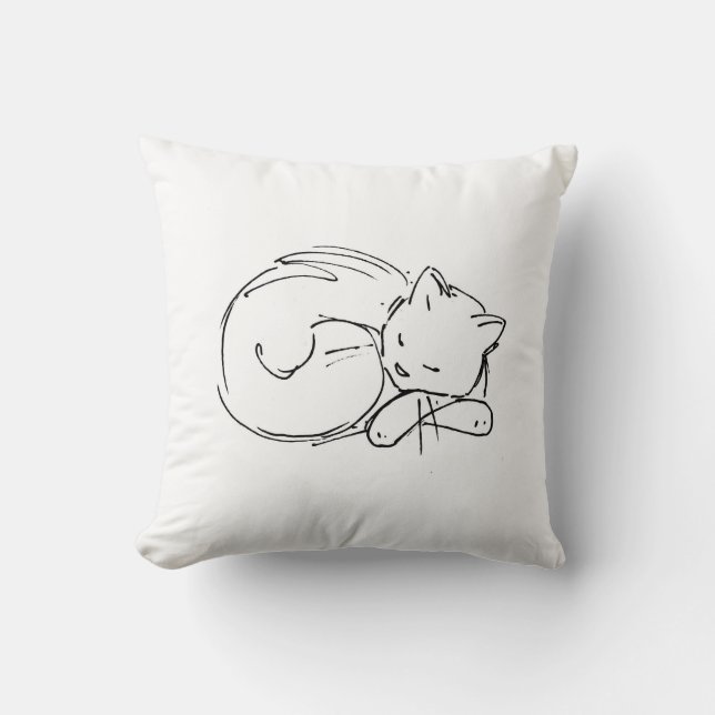 Le Chat Pillow Kussen (Voorkant)