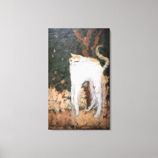 Le Chat - Uitgerekt canvas Art Print (Voorkant)