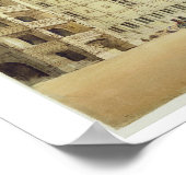 Le Chateau de Blois (w/c op papier) Poster (Hoek)