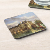 Le Chateau de Chenonceau, 1843 (olie op canvas) Drankjes Onderzetter (Linkerzijde)