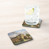 Le Chateau de Chenonceau, 1843 (olie op canvas) Drankjes Onderzetter (Rechterzijde)