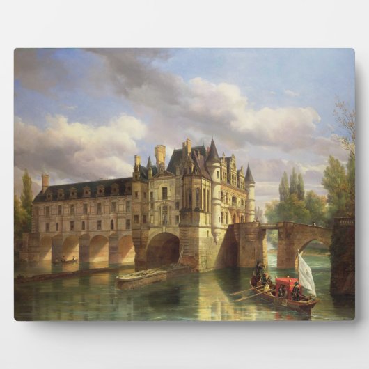 Le Chateau de Chenonceau, 1843 (olie op canvas) Fotoplaat (Voorkant)