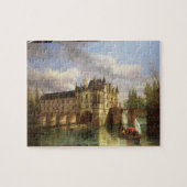 Le Chateau de Chenonceau, 1843 (olie op canvas) Legpuzzel (Horizontaal)