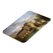 Le Chateau de Chenonceau, 1843 (olie op canvas) Magneet (Linkerzijde)