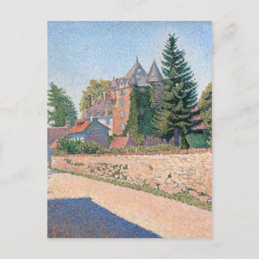 Le Chateau de Comblat - Paul Signac Briefkaart (Voorkant)