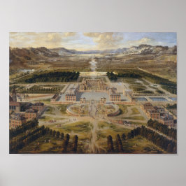 Le Château de Versailles - 1668 Poster