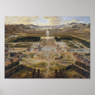 Le Château de Versailles - 1668 Poster