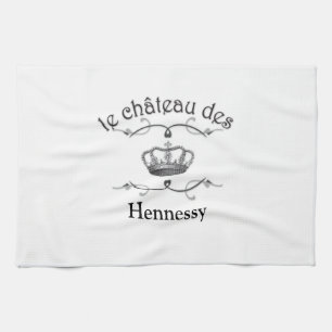 le chateau des JOUW NAAM v.2 Theedoek